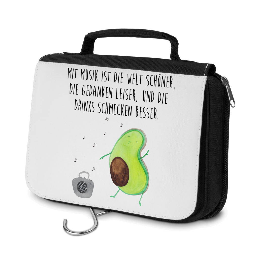 Kulturbeutel Avocado tanzt Kulturbeutel, Zum Aufhängen, Waschtasche, Kosmetiktasche, Damen, Herren, Aufbewahrungstasche, Schminktasche, Kosmetikbeutel, Organizer, Kulturtasche, Schminkutensil, Avocado, Veggie, Vegan, Gesund