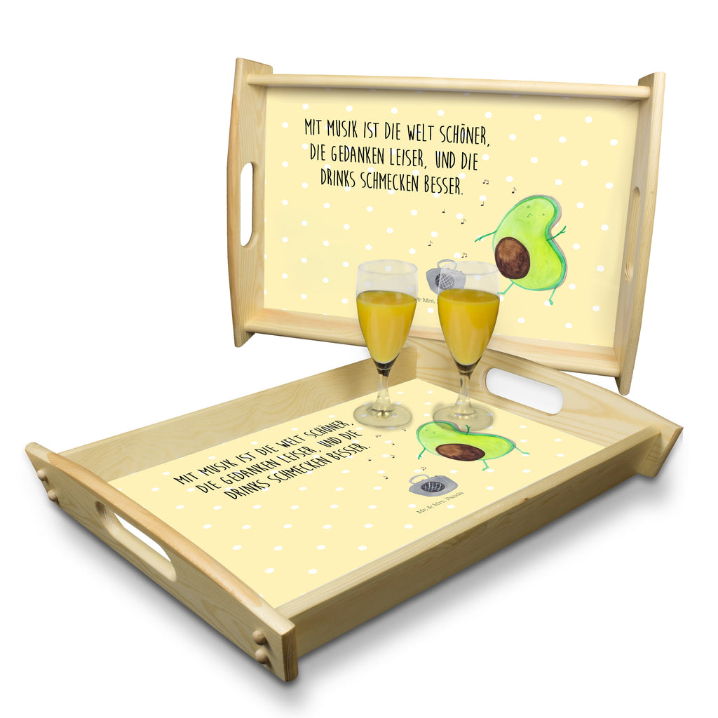 Serviertablett Avocado tanzt Tablett, Holztablett, Küchentablett, Dekotablett, Frühstückstablett, Avocado, Veggie, Vegan, Gesund