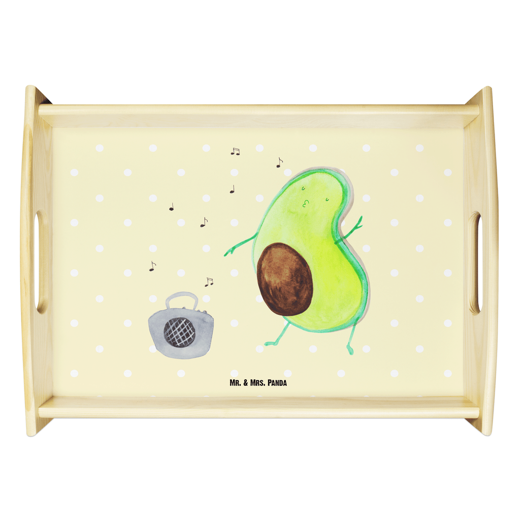 Serviertablett Avocado tanzt Tablett, Holztablett, Küchentablett, Dekotablett, Frühstückstablett, Avocado, Veggie, Vegan, Gesund