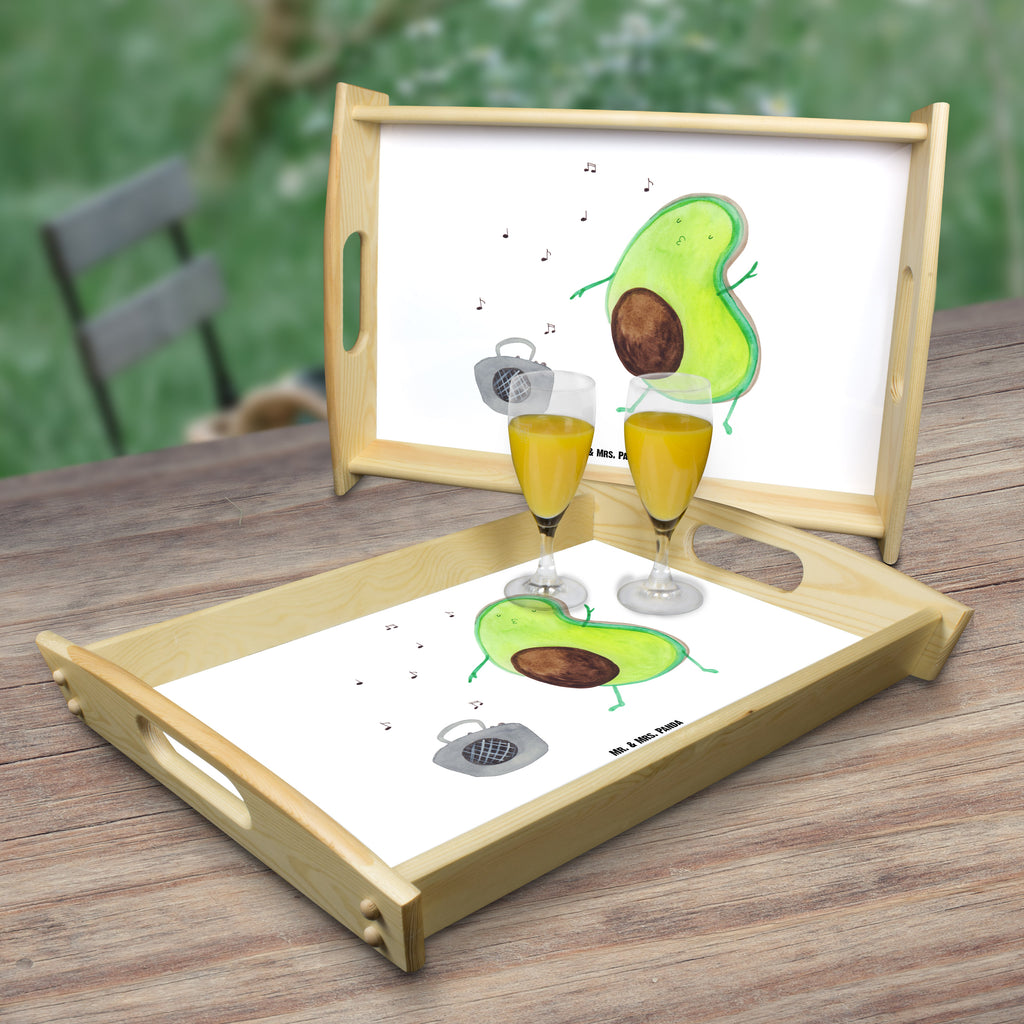 Serviertablett Avocado tanzt Tablett, Holztablett, Küchentablett, Dekotablett, Frühstückstablett, Avocado, Veggie, Vegan, Gesund