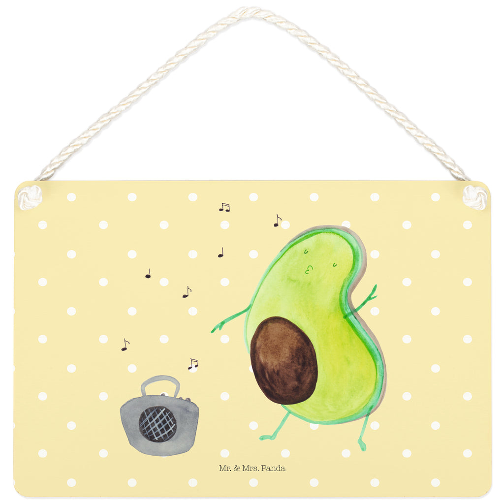 Deko Schild Avocado tanzt Dekoschild, Deko Schild, Schild, Tür Schild, Türschild, Holzschild, Wandschild, Wanddeko, Avocado, Veggie, Vegan, Gesund
