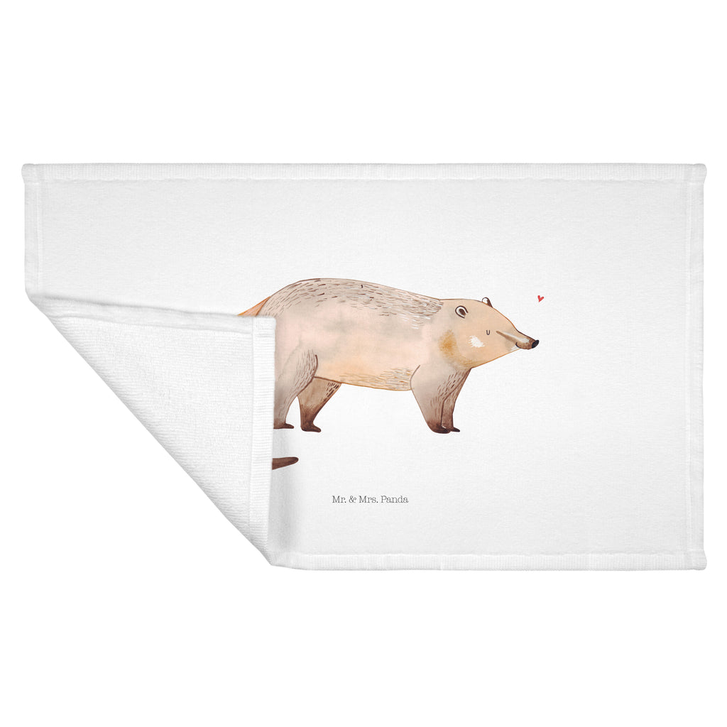 50 x 100 Handtuch Nasenbaer Handtuch, Badehandtuch, Badezimmer, Handtücher, groß, Kinder, Baby, Tiermotive, Gute Laune, lustige Sprüche, Tiere, Nasenbär, Nasenbären, Rüsselbär, Bär