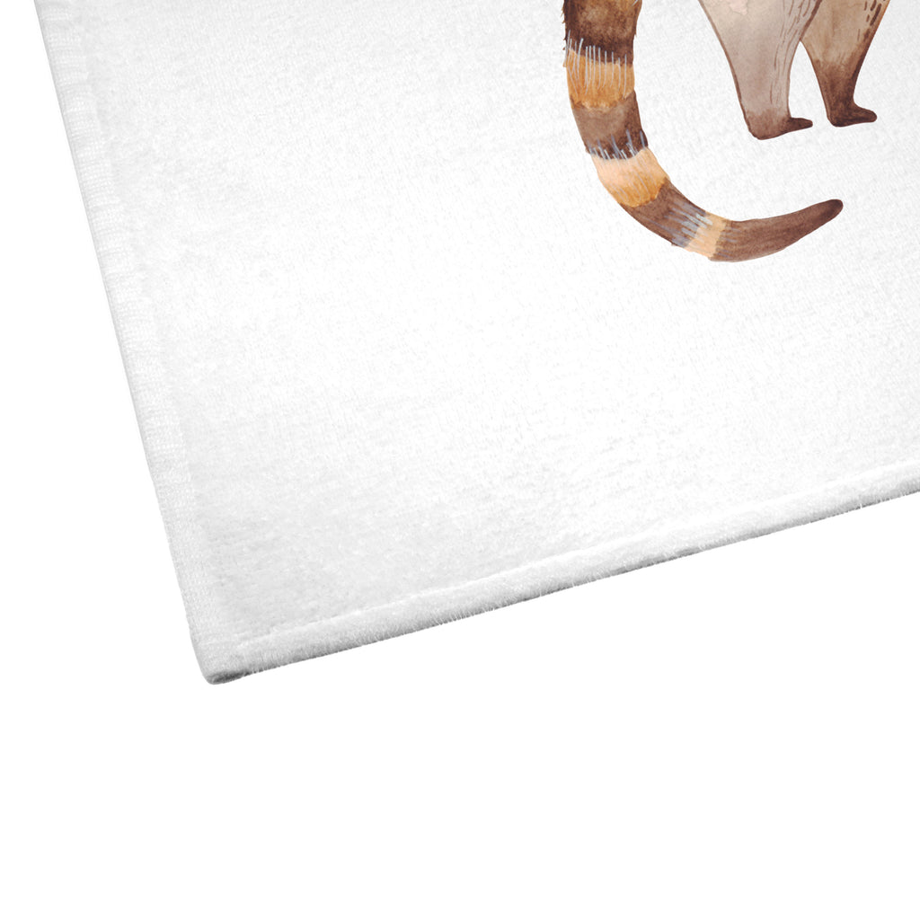 50 x 100 Handtuch Nasenbaer Handtuch, Badehandtuch, Badezimmer, Handtücher, groß, Kinder, Baby, Tiermotive, Gute Laune, lustige Sprüche, Tiere, Nasenbär, Nasenbären, Rüsselbär, Bär