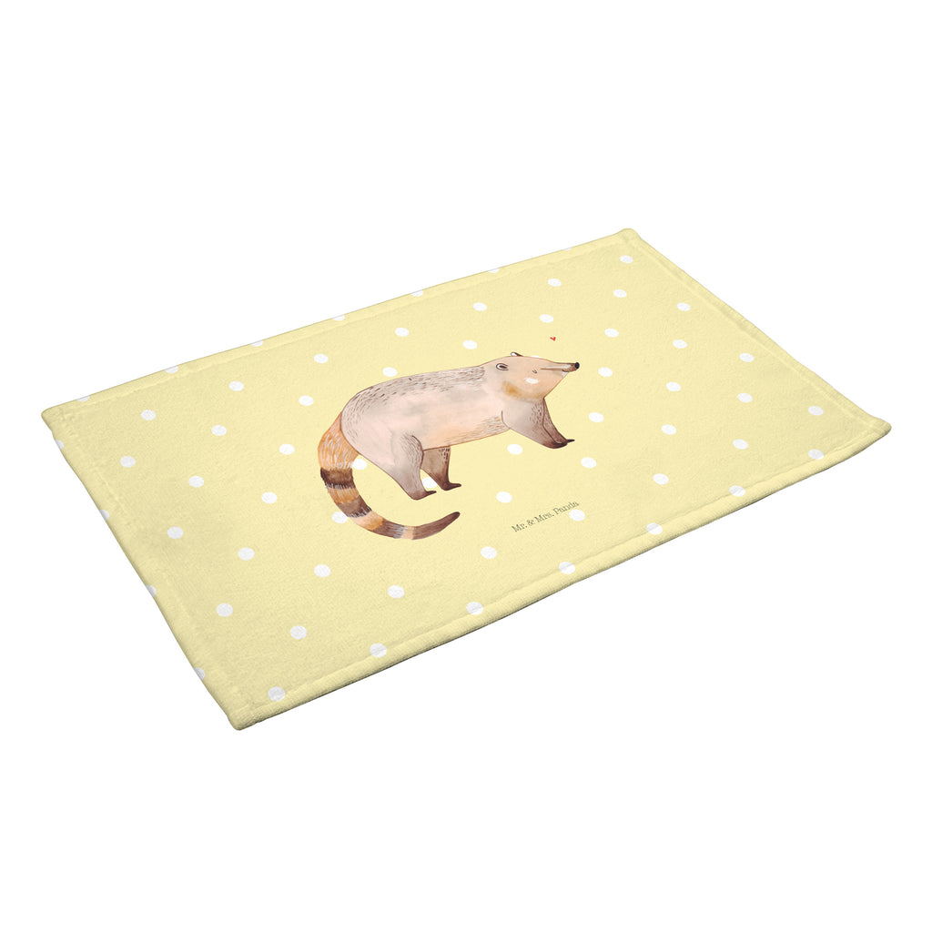 50 x 100 Handtuch Nasenbaer Handtuch, Badehandtuch, Badezimmer, Handtücher, groß, Kinder, Baby, Tiermotive, Gute Laune, lustige Sprüche, Tiere, Nasenbär, Nasenbären, Rüsselbär, Bär