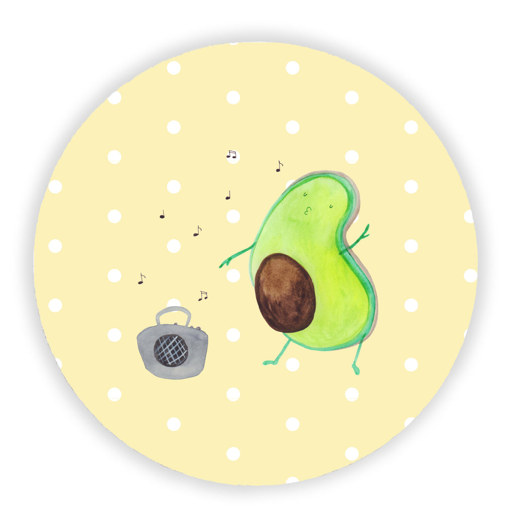 Rund Magnet Avocado tanzt Kühlschrankmagnet, Pinnwandmagnet, Souvenir Magnet, Motivmagnete, Dekomagnet, Whiteboard Magnet, Notiz Magnet, Kühlschrank Dekoration, Avocado, Veggie, Vegan, Gesund