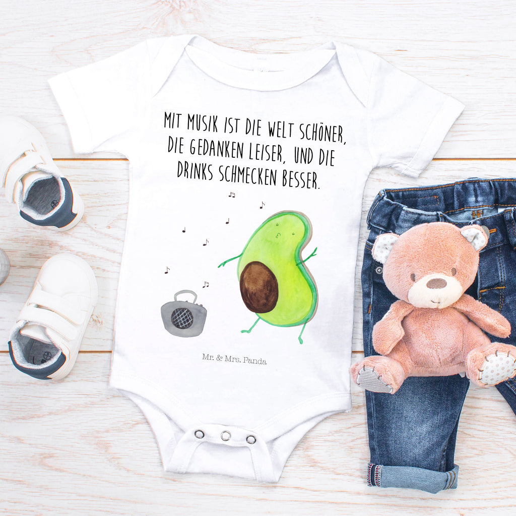 Organic Baby Body Avocado tanzt Babykleidung, Babystrampler, Strampler, Wickelbody, Baby Erstausstattung, Junge, Mädchen, Avocado, Veggie, Vegan, Gesund