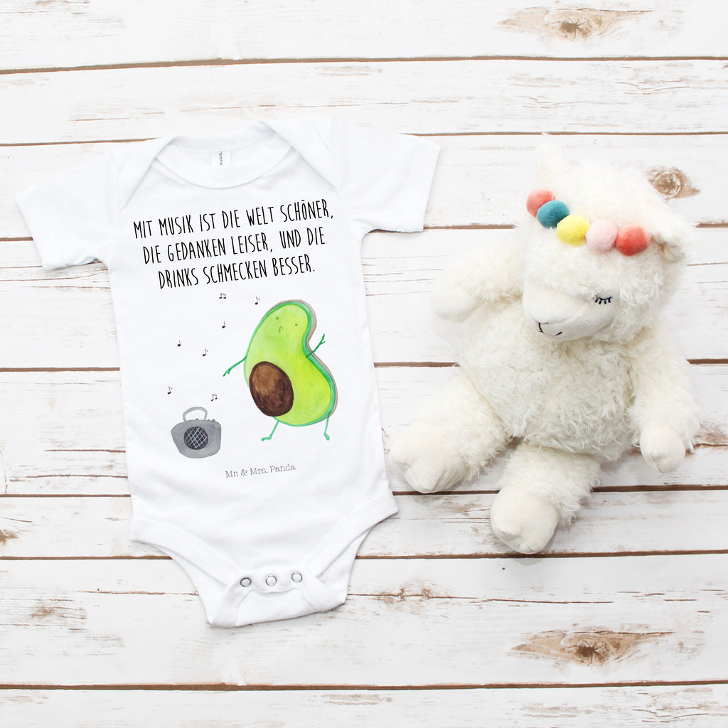 Organic Baby Body Avocado tanzt Babykleidung, Babystrampler, Strampler, Wickelbody, Baby Erstausstattung, Junge, Mädchen, Avocado, Veggie, Vegan, Gesund