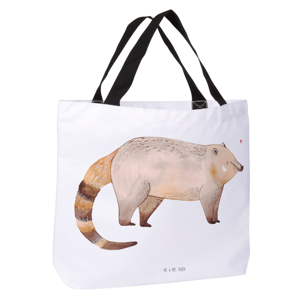Shopper Nasenbaer Beutel, Einkaufstasche, Tasche, Strandtasche, Einkaufsbeutel, Shopper, Schultasche, Freizeittasche, Tragebeutel, Schulbeutel, Alltagstasche, Tiermotive, Gute Laune, lustige Sprüche, Tiere, Nasenbär, Nasenbären, Rüsselbär, Bär