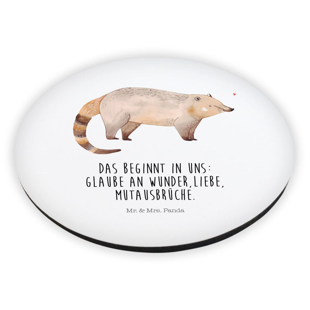 Rund Magnet Nasenbaer Kühlschrankmagnet, Pinnwandmagnet, Souvenir Magnet, Motivmagnete, Dekomagnet, Whiteboard Magnet, Notiz Magnet, Kühlschrank Dekoration, Tiermotive, Gute Laune, lustige Sprüche, Tiere, Nasenbär, Nasenbären, Rüsselbär, Bär
