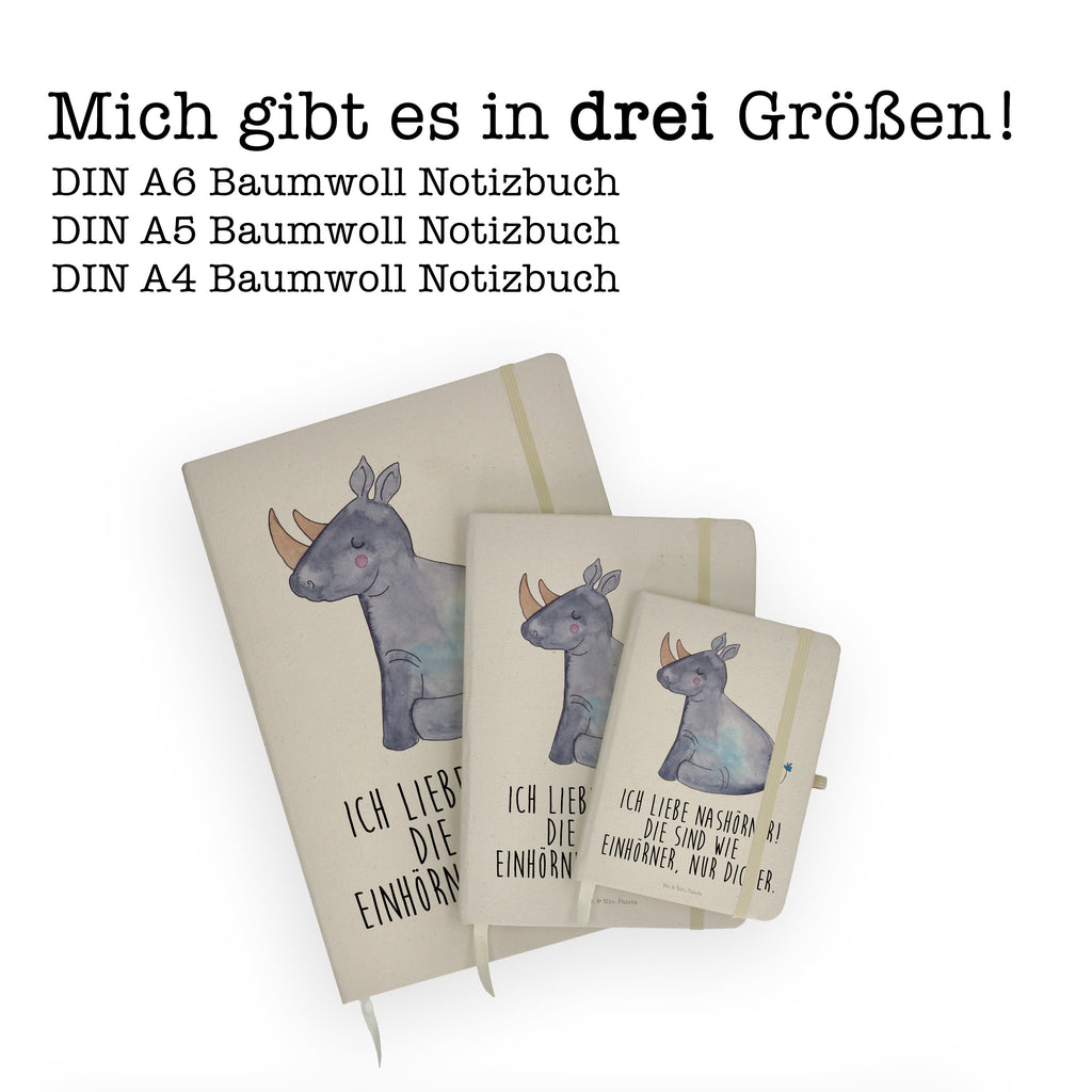 DIN A5 Baumwoll Notizbuch Einhorn Nashorn Notizen, Eintragebuch, Tagebuch, Notizblock, Adressbuch, Journal, Kladde, Skizzenbuch, Notizheft, Schreibbuch, Schreibheft, Einhorn, Einhörner, Einhorn Deko, Pegasus, Unicorn, Regenbogen, witzig, lustig, Zoo, Glitzer, Einhornpower, Erwachsenwerden, Nashorn, Nashörner