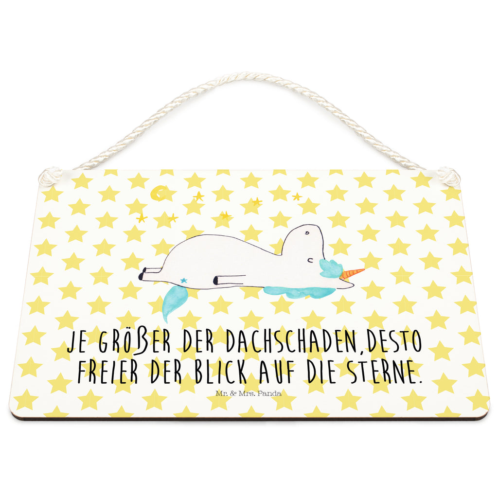 Deko Schild Einhorn Sternenhimmel Dekoschild, Deko Schild, Schild, Tür Schild, Türschild, Holzschild, Wandschild, Wanddeko, Einhorn, Einhörner, Einhorn Deko, Pegasus, Unicorn, Sterne, Dachschaden, Verrückt, Sternenhimmel