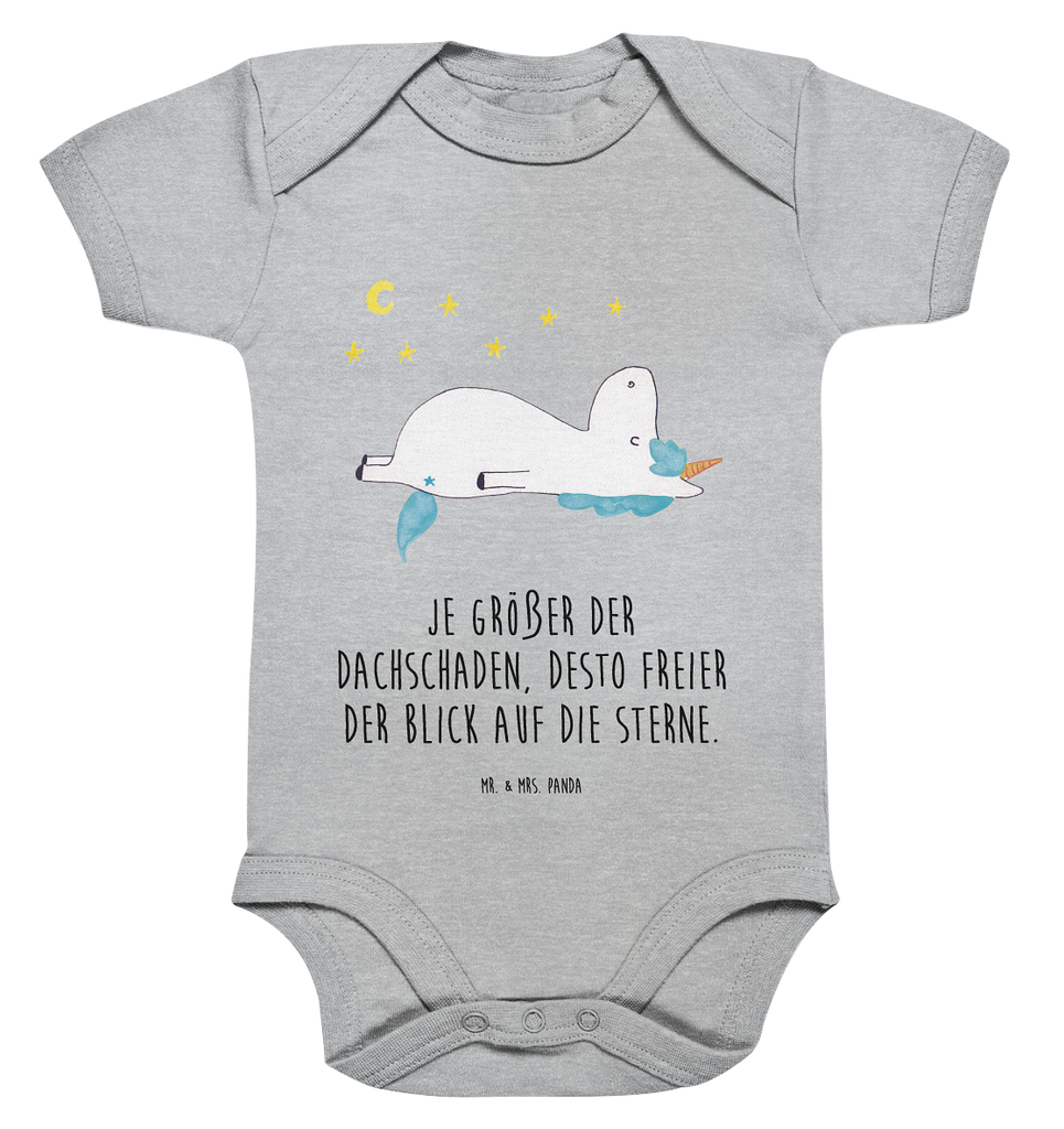 Organic Baby Body Einhorn Sternenhimmel Babykleidung, Babystrampler, Strampler, Wickelbody, Baby Erstausstattung, Junge, Mädchen, Einhorn, Einhörner, Einhorn Deko, Pegasus, Unicorn, Sterne, Dachschaden, Verrückt, Sternenhimmel