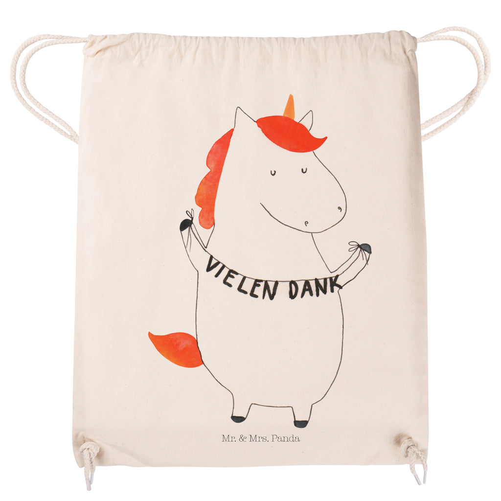 Sportbeutel Einhorn Vielen Dank Turnbeutel, Beutel, Sporttasche, Tasche, Stoffbeutel, Einhorn, Einhörner, Einhorn Deko, Pegasus, Unicorn, Danke, vielen Dank, Dankeschön, Danksagung