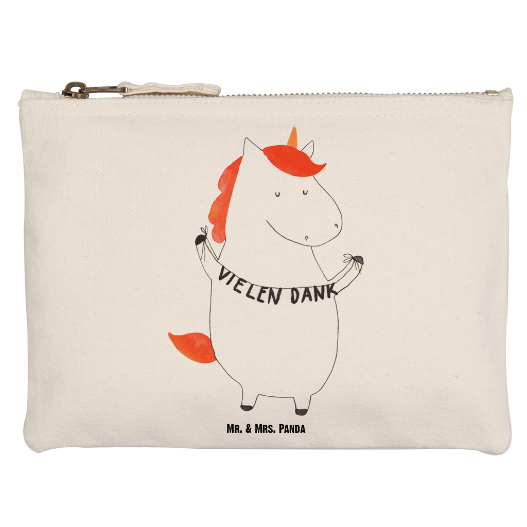 Schminktasche Einhorn Vielen Dank Schminktasche, Kosmetiktasche, Kosmetikbeutel, Stiftemäppchen, Etui, Federmappe, Makeup, XXL, Schminketui, Kosmetiketui, Schlamperetui, Einhorn, Einhörner, Einhorn Deko, Pegasus, Unicorn, Danke, vielen Dank, Dankeschön, Danksagung