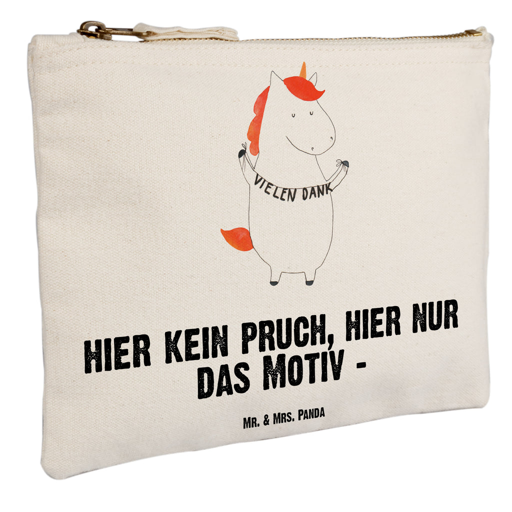 Schminktasche Einhorn Vielen Dank Schminktasche, Kosmetiktasche, Kosmetikbeutel, Stiftemäppchen, Etui, Federmappe, Makeup, XXL, Schminketui, Kosmetiketui, Schlamperetui, Einhorn, Einhörner, Einhorn Deko, Pegasus, Unicorn, Danke, vielen Dank, Dankeschön, Danksagung