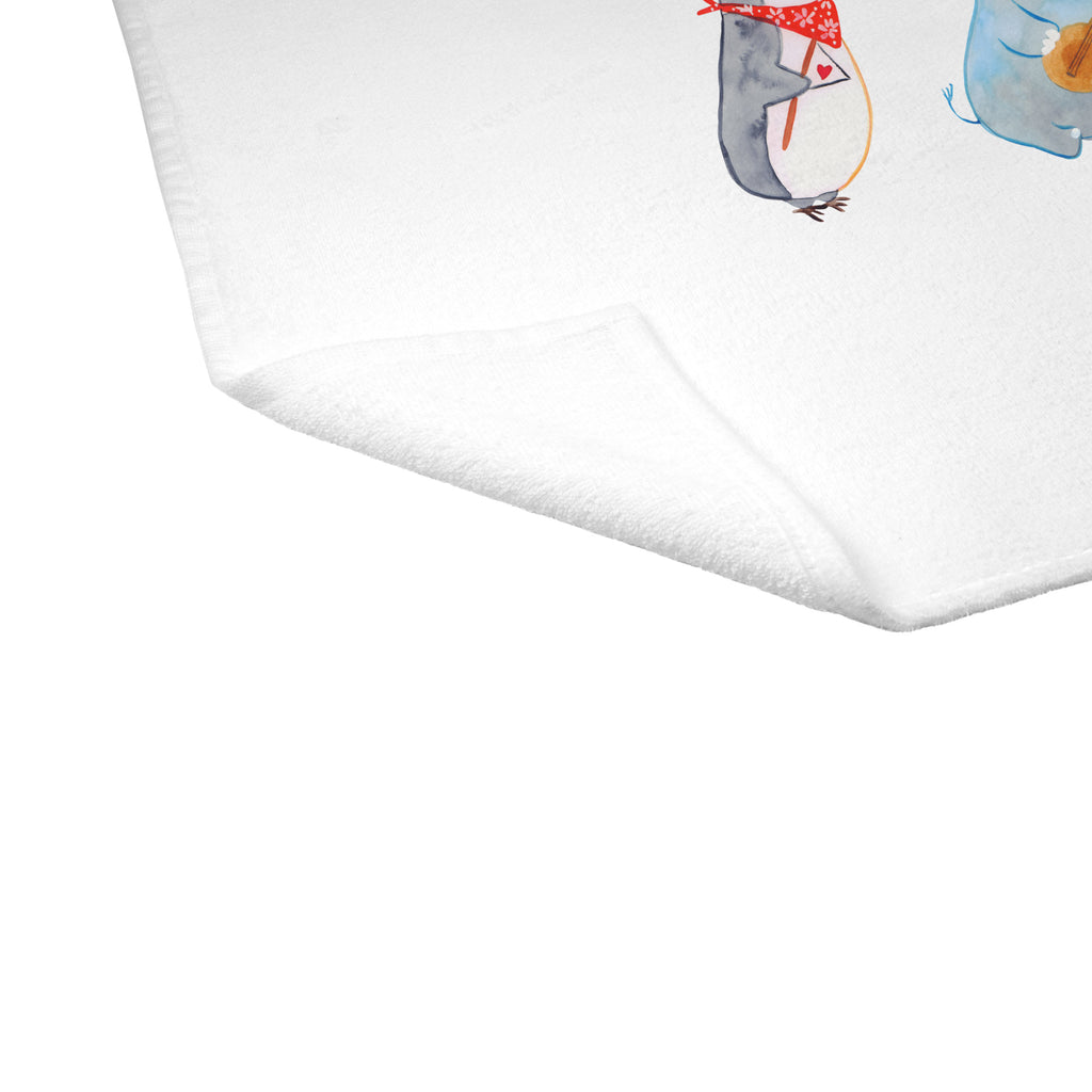 50 x 100 Handtuch Big Band Handtuch, Badehandtuch, Badezimmer, Handtücher, groß, Kinder, Baby, Tiermotive, Gute Laune, lustige Sprüche, Tiere, Hund, Pinguin, Maus, Elefant, Delfin, Gitarre, Band, Triangel, Musikanten, Musik