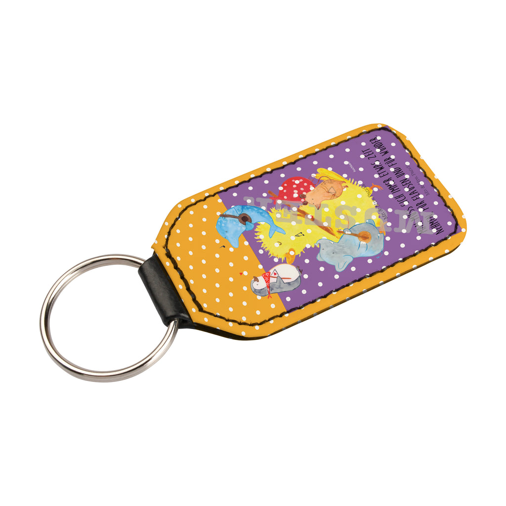 Rechteckig Schlüsselanhänger Big Band Schlüsselanhänger, Anhänger, Taschenanhänger, Glücksbringer, Schutzengel, Tiermotive, Gute Laune, lustige Sprüche, Tiere, Hund, Pinguin, Maus, Elefant, Delfin, Gitarre, Band, Triangel, Musikanten, Musik