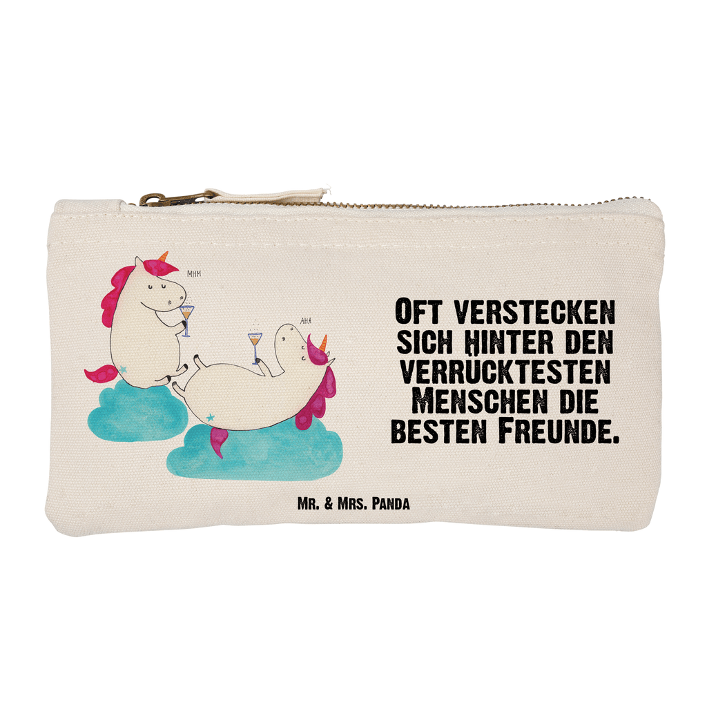 Schminktasche Einhörner Sekt Schminktasche, Kosmetiktasche, Kosmetikbeutel, Stiftemäppchen, Etui, Federmappe, Makeup, XXL, Schminketui, Kosmetiketui, Schlamperetui, Einhorn, Einhörner, Einhorn Deko, Pegasus, Unicorn, Freundinnen, Freundin, BFF, Sekt, Mädelsabend, Spaß, Party, Korken, Anstoßen, Beste