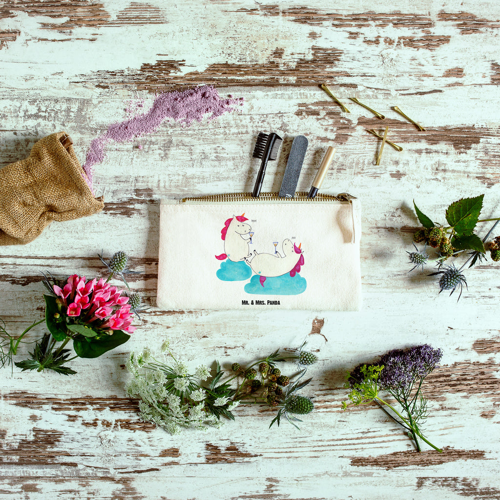 Schminktasche Einhörner Sekt Schminktasche, Kosmetiktasche, Kosmetikbeutel, Stiftemäppchen, Etui, Federmappe, Makeup, XXL, Schminketui, Kosmetiketui, Schlamperetui, Einhorn, Einhörner, Einhorn Deko, Pegasus, Unicorn, Freundinnen, Freundin, BFF, Sekt, Mädelsabend, Spaß, Party, Korken, Anstoßen, Beste