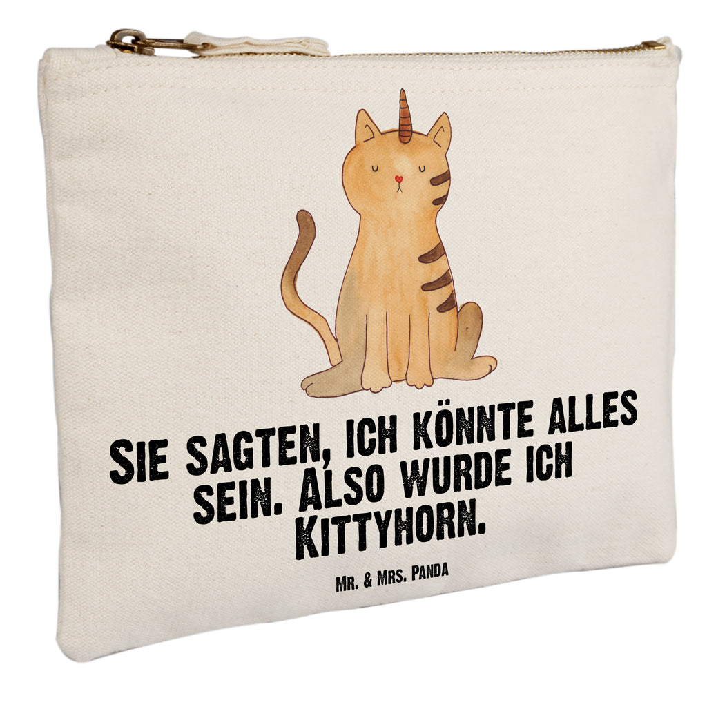 Schminktasche Einhorn Katze Schminktasche, Kosmetiktasche, Kosmetikbeutel, Stiftemäppchen, Etui, Federmappe, Makeup, XXL, Schminketui, Kosmetiketui, Schlamperetui, Einhorn, Einhörner, Einhorn Deko, Pegasus, Unicorn, Katzer, Mieze, Regenbogen, Glitzer, Einhornpower, Erwachsenwerden, Katze, Katzenhorn, Einhornkatze, Kittyhorn