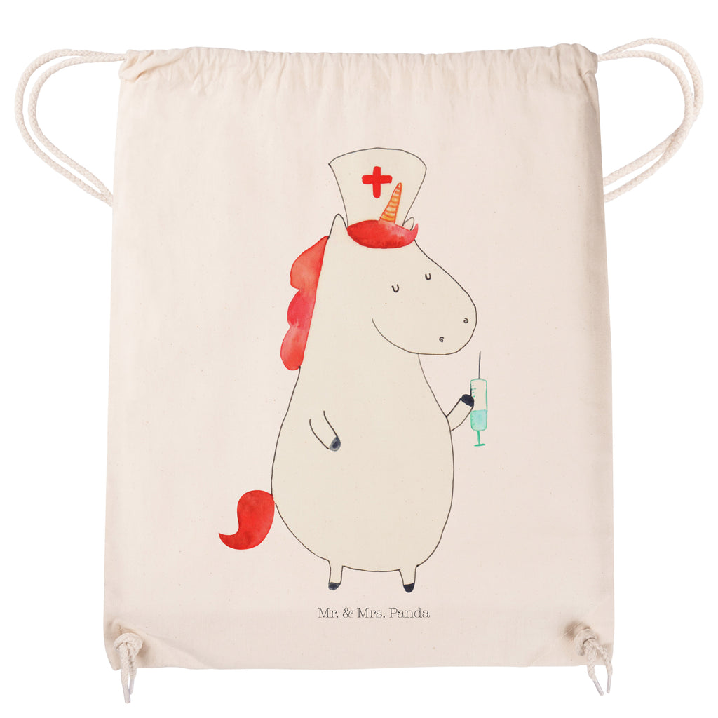 Sportbeutel Einhorn Krankenschwester Turnbeutel, Beutel, Sporttasche, Tasche, Stoffbeutel, Einhorn, Einhörner, Einhorn Deko, Pegasus, Unicorn, Krankenschwester Geschenk, Krankenpfleger Geschenk, Krankenpflegerin, Krankenschwester Dankeschön, Krankenhaus, Ärztin Geschenk