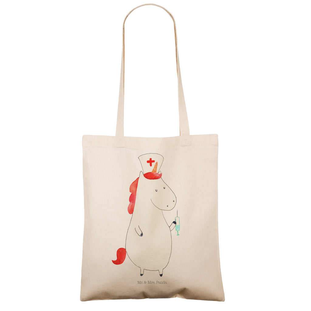 Tragetasche Einhorn Krankenschwester Beuteltasche, Beutel, Einkaufstasche, Jutebeutel, Stoffbeutel, Einhorn, Einhörner, Einhorn Deko, Pegasus, Unicorn, Krankenschwester Geschenk, Krankenpfleger Geschenk, Krankenpflegerin, Krankenschwester Dankeschön, Krankenhaus, Ärztin Geschenk