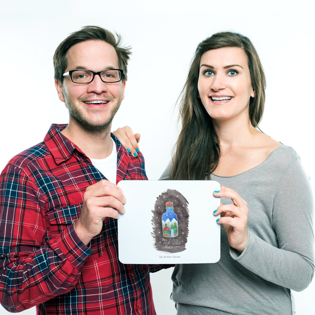 Mauspad Flasche Abenteuer Mousepad, Computer zubehör, Büroausstattung, PC Zubehör, Arbeitszimmer, Mauspad, Einzigartiges Mauspad, Designer Mauspad, Blumen Deko, Frühlings Deko, Sommer Deko, Dekoration, positive Botschaft, Naturliebhaber, Outdoor, Natur, Abenteuer