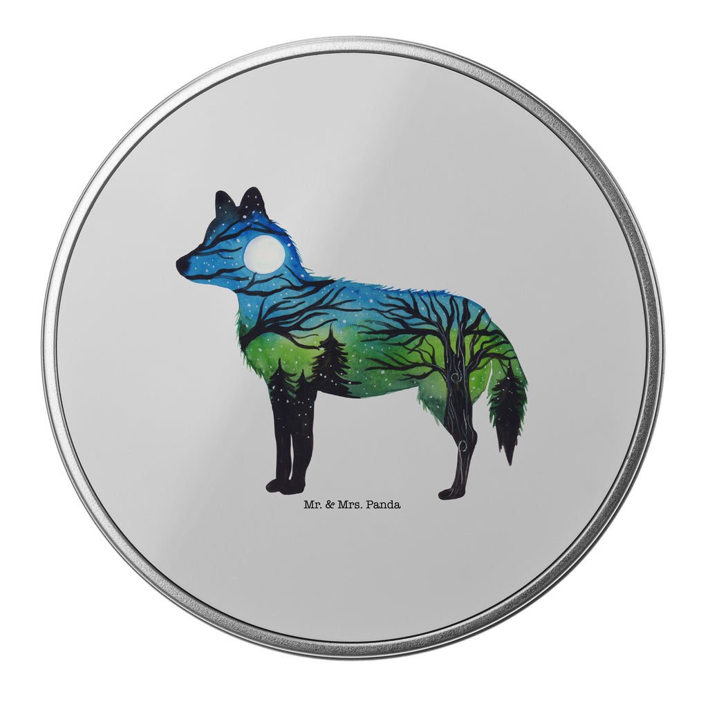 Blechdose rund Fuchs Landschaft Metalldose, Keksdose, Dose, Vorratsdose, Geschenkbox, Blumen Deko, Frühlings Deko, Sommer Deko, Dekoration, positive Botschaft, Naturliebhaber, Outdoor, Natur, Abenteuer, Fuchs, Landschaft, Motiv, Aquarell, Zeichnung