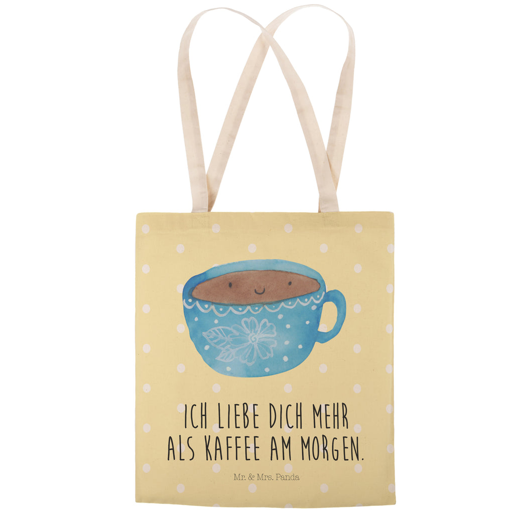 Einkaufstasche Kaffee Tasse Tragetasche, Tasche, Beutel, Stofftasche, Baumwolltasche, Umhängetasche, Shopper, Tiermotive, Gute Laune, lustige Sprüche, Tiere, Kaffee, Tasse, Liebe, Geschmack, Genuss, Glücklich