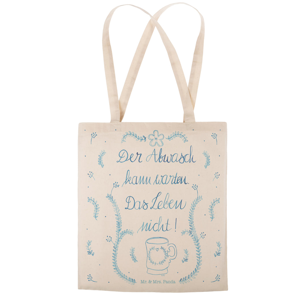 Einkaufstasche Der Abwasch kann warten Tragetasche, Tasche, Beutel, Stofftasche, Baumwolltasche, Umhängetasche, Shopper, Blumen Deko, Frühlings Deko, Sommer Deko, Dekoration, positive Botschaft, Naturliebhaber, Outdoor, Natur, Abenteuer, Lebensweisheit, Weisheit, Küche Deko, Küche Spruch, Abwasch, Küchendienst, Leben Spruch, Geschenk Reise