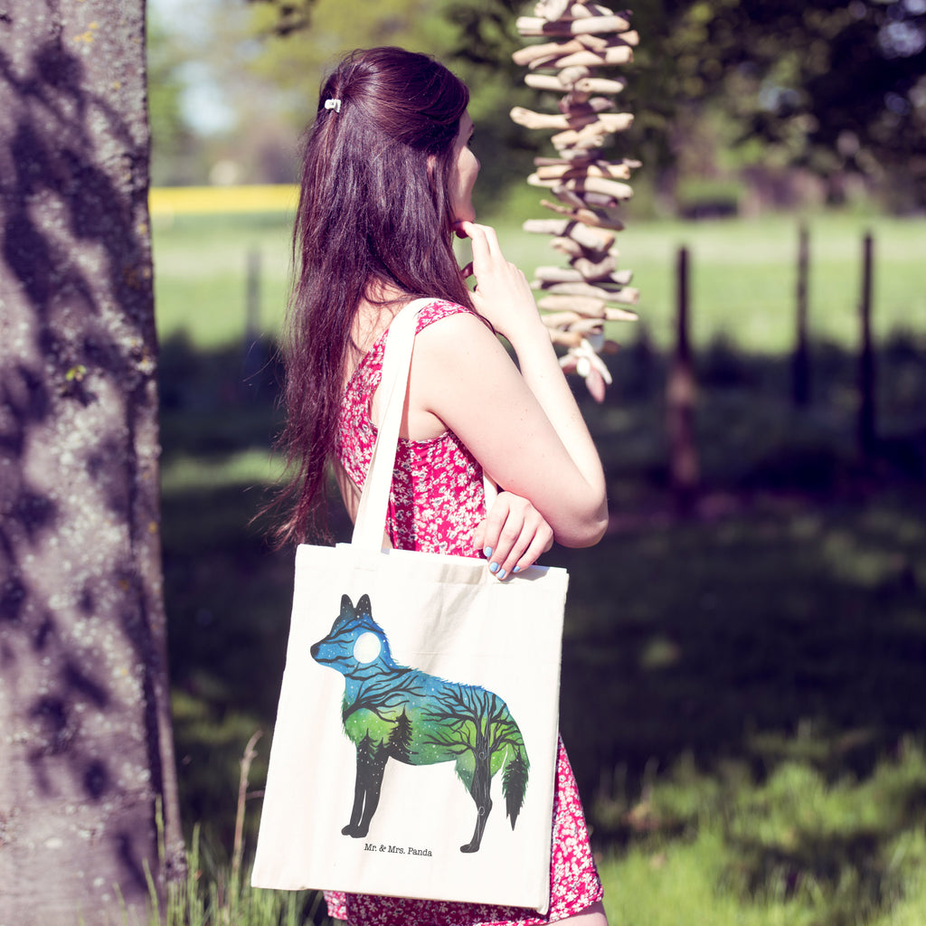 Einkaufstasche Fuchs Landschaft Tragetasche, Tasche, Beutel, Stofftasche, Baumwolltasche, Umhängetasche, Shopper, Blumen Deko, Frühlings Deko, Sommer Deko, Dekoration, positive Botschaft, Naturliebhaber, Outdoor, Natur, Abenteuer, Fuchs, Landschaft, Motiv, Aquarell, Zeichnung