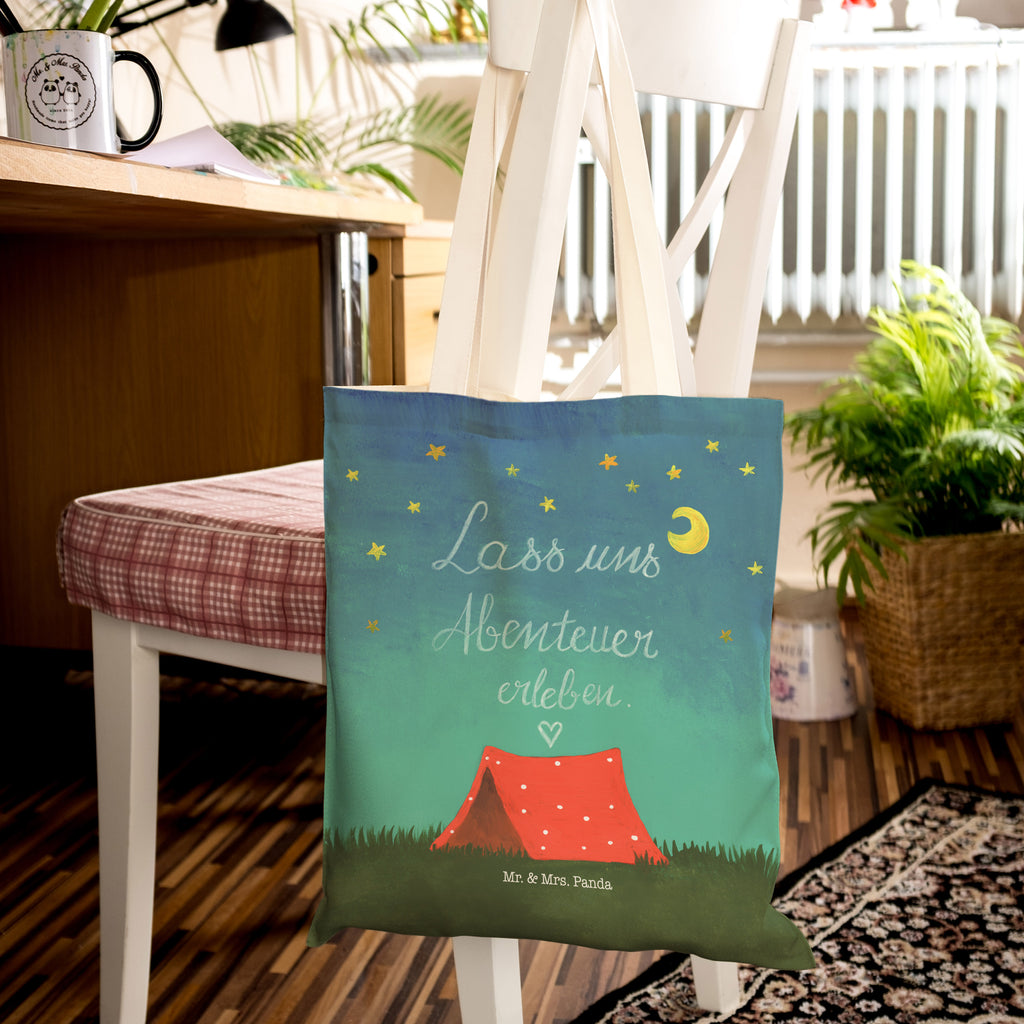 Einkaufstasche Flasche Abenteuer Tragetasche, Tasche, Beutel, Stofftasche, Baumwolltasche, Umhängetasche, Shopper, Blumen Deko, Frühlings Deko, Sommer Deko, Dekoration, positive Botschaft, Naturliebhaber, Outdoor, Natur, Abenteuer