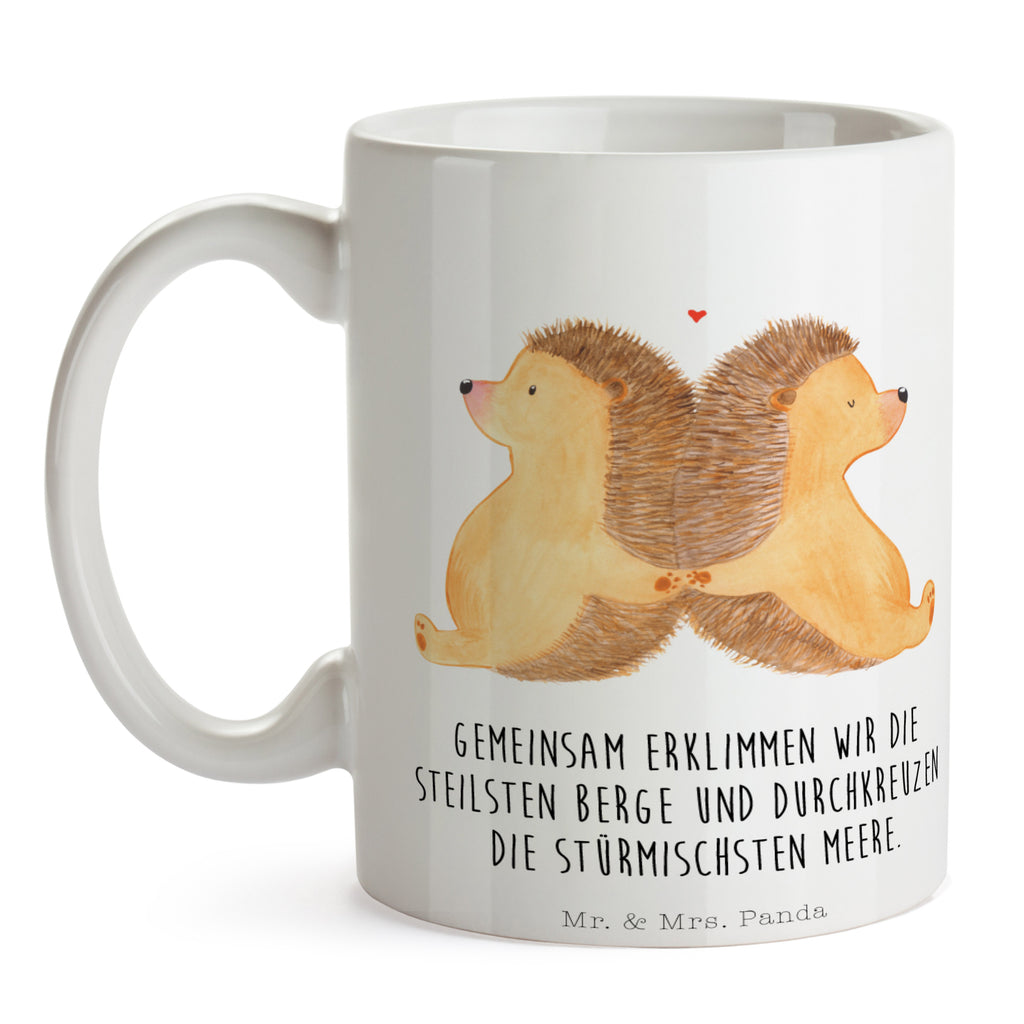 Tasse Igel händchenhaltend Igel, Igelliebe, Hand in Hand, Liebesbeweis, große Liebe, Liebesbotschaft, Liebesbeweis, Jahrestag, Verlobung, Hochzeit, Lieblingsmensch, Gemeinsamkeit, Love, Geschenk für zwei, Liebesgeschenk Becher, Kaffeetasse, Kaffeebecher, Tee, Frühstück, Büro  Liebe,  Partner, Freund, Freundin, Ehemann, Ehefrau, Heiraten, Verlobung, Heiratsantrag, Liebesgeschenk, Jahrestag, Hocheitstag