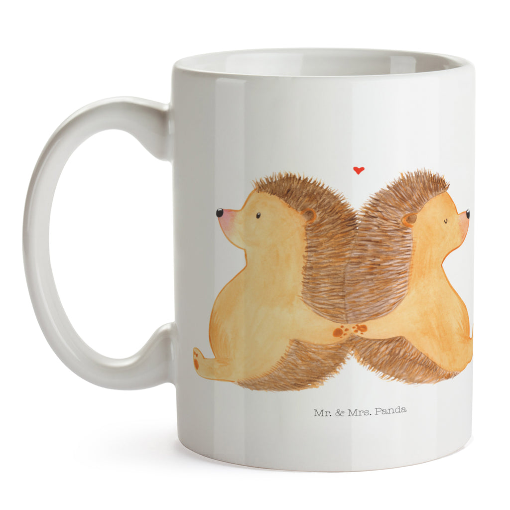 Tasse Igel händchenhaltend Igel, Igelliebe, Hand in Hand, Liebesbeweis, große Liebe, Liebesbotschaft, Liebesbeweis, Jahrestag, Verlobung, Hochzeit, Lieblingsmensch, Gemeinsamkeit, Love, Geschenk für zwei, Liebesgeschenk Becher, Kaffeetasse, Kaffeebecher, Tee, Frühstück, Büro  Liebe,  Partner, Freund, Freundin, Ehemann, Ehefrau, Heiraten, Verlobung, Heiratsantrag, Liebesgeschenk, Jahrestag, Hocheitstag