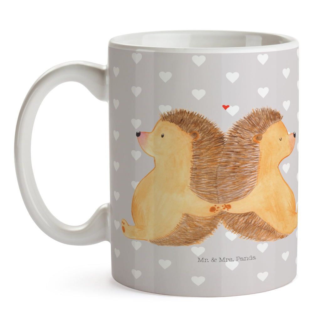 Tasse Igel händchenhaltend Igel, Igelliebe, Hand in Hand, Liebesbeweis, große Liebe, Liebesbotschaft, Liebesbeweis, Jahrestag, Verlobung, Hochzeit, Lieblingsmensch, Gemeinsamkeit, Love, Geschenk für zwei, Liebesgeschenk Becher, Kaffeetasse, Kaffeebecher, Tee, Frühstück, Büro  Liebe,  Partner, Freund, Freundin, Ehemann, Ehefrau, Heiraten, Verlobung, Heiratsantrag, Liebesgeschenk, Jahrestag, Hocheitstag