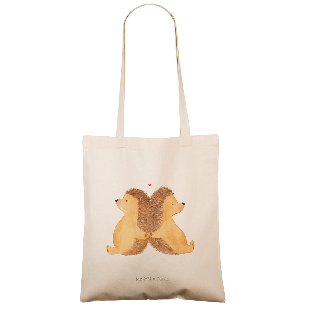 Tragetasche Igel händchenhaltend Beuteltasche, Beutel, Einkaufstasche, Jutebeutel, Stoffbeutel, Liebe, Partner, Freund, Freundin, Ehemann, Ehefrau, Heiraten, Verlobung, Heiratsantrag, Liebesgeschenk, Jahrestag, Hocheitstag, Igel, Igelliebe, Hand in Hand, Liebesbeweis, große Liebe, Liebesbotschaft, Hochzeit, Lieblingsmensch, Gemeinsamkeit, Love, Geschenk für zwei