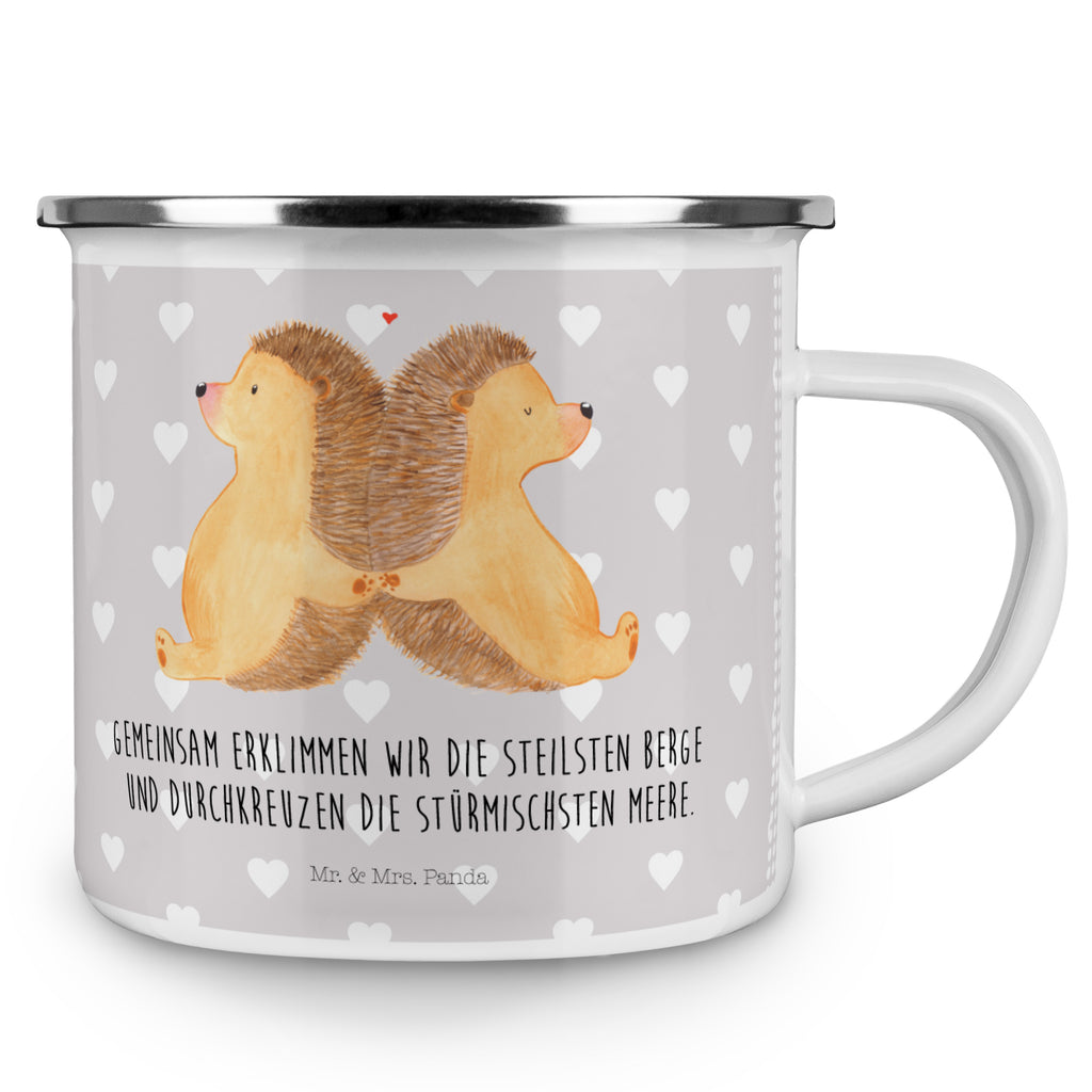 Camping Emaille Tasse Igel händchenhaltend Campingtasse, Trinkbecher, Metalltasse, Outdoor Tasse, Emaille Trinkbecher, Blechtasse Outdoor, Emaille Campingbecher, Edelstahl Trinkbecher, Metalltasse für Camping, Kaffee Blechtasse, Camping Tasse Metall, Liebe, Partner, Freund, Freundin, Ehemann, Ehefrau, Heiraten, Verlobung, Heiratsantrag, Liebesgeschenk, Jahrestag, Hocheitstag, Igel, Igelliebe, Hand in Hand, Liebesbeweis, große Liebe, Liebesbotschaft, Hochzeit, Lieblingsmensch, Gemeinsamkeit, Love, Geschenk für zwei