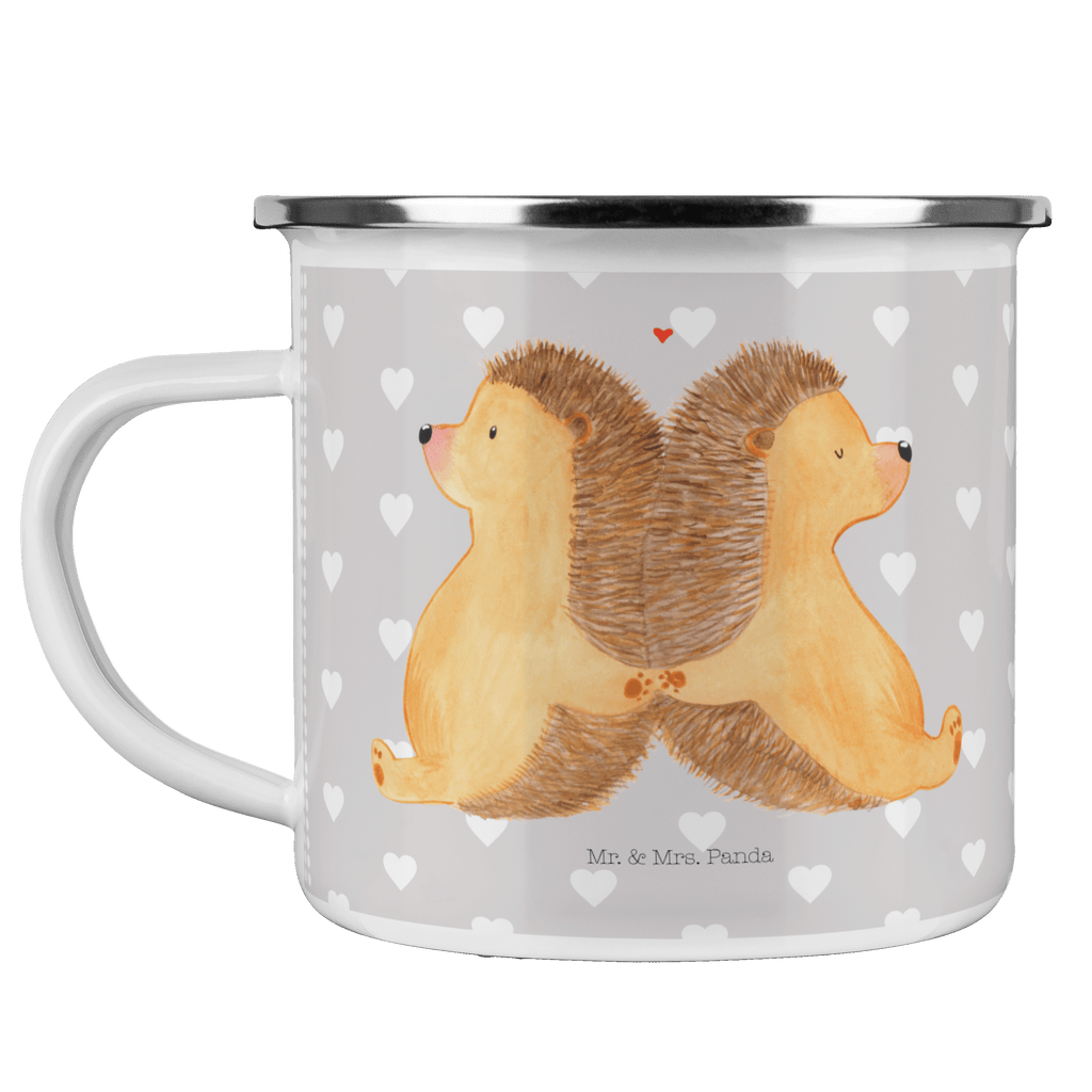 Camping Emaille Tasse Igel händchenhaltend Campingtasse, Trinkbecher, Metalltasse, Outdoor Tasse, Emaille Trinkbecher, Blechtasse Outdoor, Emaille Campingbecher, Edelstahl Trinkbecher, Metalltasse für Camping, Kaffee Blechtasse, Camping Tasse Metall, Liebe, Partner, Freund, Freundin, Ehemann, Ehefrau, Heiraten, Verlobung, Heiratsantrag, Liebesgeschenk, Jahrestag, Hocheitstag, Igel, Igelliebe, Hand in Hand, Liebesbeweis, große Liebe, Liebesbotschaft, Hochzeit, Lieblingsmensch, Gemeinsamkeit, Love, Geschenk für zwei
