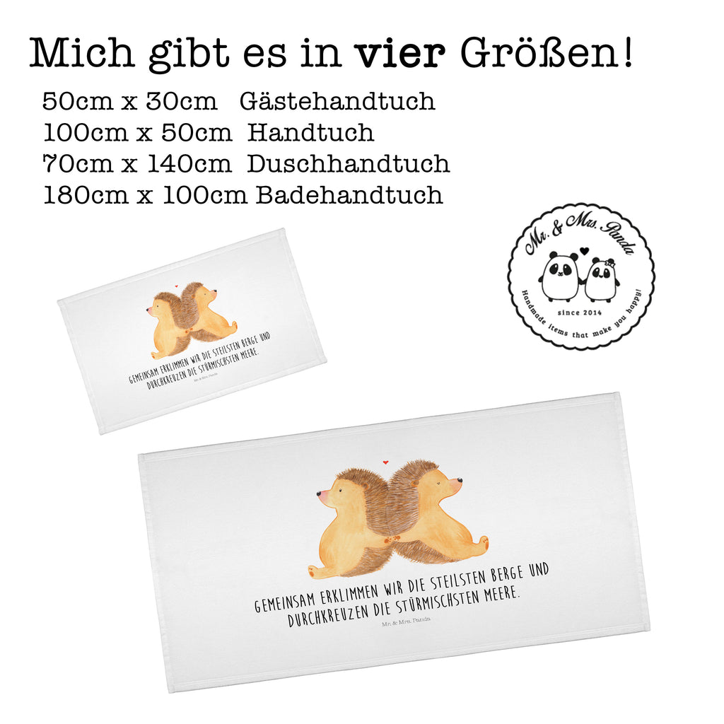 Gäste Handtuch Igel händchenhaltend Gästetuch, Reisehandtuch, Sport Handtuch, Frottier, Kinder Handtuch, Liebe, Partner, Freund, Freundin, Ehemann, Ehefrau, Heiraten, Verlobung, Heiratsantrag, Liebesgeschenk, Jahrestag, Hocheitstag, Igel, Igelliebe, Hand in Hand, Liebesbeweis, große Liebe, Liebesbotschaft, Hochzeit, Lieblingsmensch, Gemeinsamkeit, Love, Geschenk für zwei