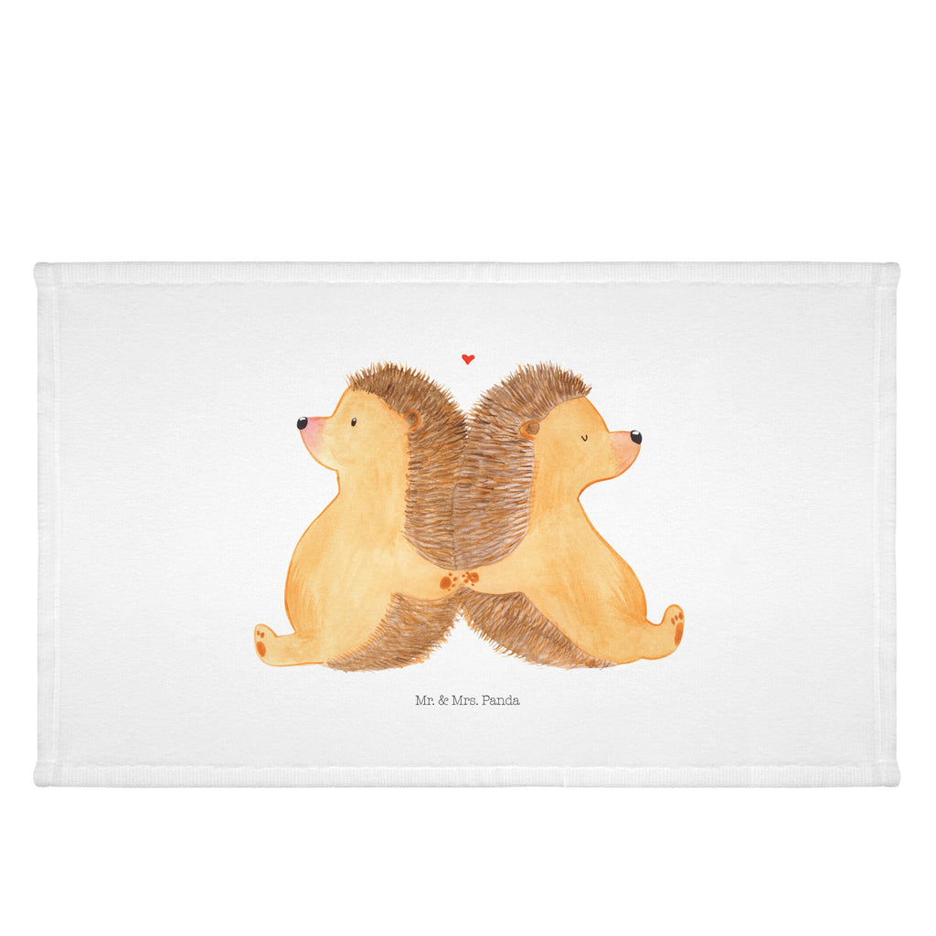 Gäste Handtuch Igel händchenhaltend Gästetuch, Reisehandtuch, Sport Handtuch, Frottier, Kinder Handtuch, Liebe, Partner, Freund, Freundin, Ehemann, Ehefrau, Heiraten, Verlobung, Heiratsantrag, Liebesgeschenk, Jahrestag, Hocheitstag, Igel, Igelliebe, Hand in Hand, Liebesbeweis, große Liebe, Liebesbotschaft, Hochzeit, Lieblingsmensch, Gemeinsamkeit, Love, Geschenk für zwei