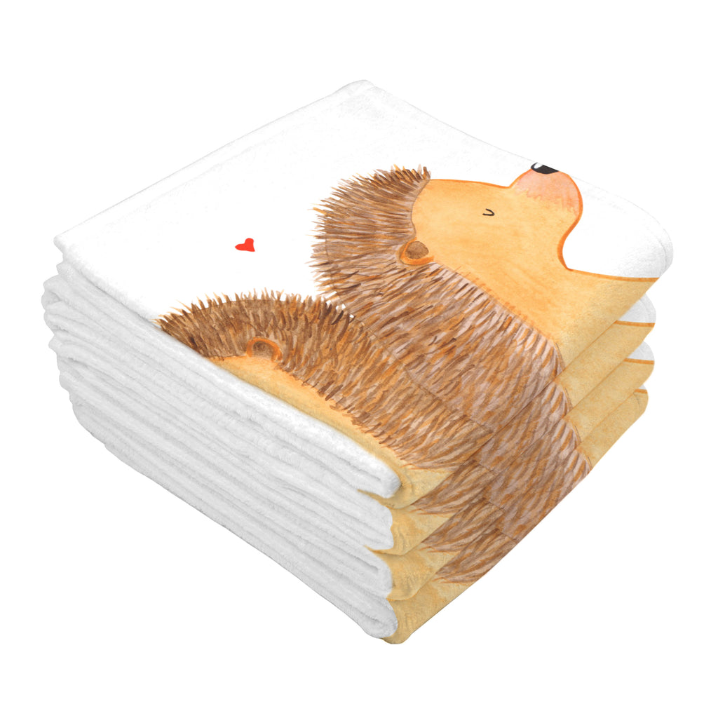 Gäste Handtuch Igel händchenhaltend Gästetuch, Reisehandtuch, Sport Handtuch, Frottier, Kinder Handtuch, Liebe, Partner, Freund, Freundin, Ehemann, Ehefrau, Heiraten, Verlobung, Heiratsantrag, Liebesgeschenk, Jahrestag, Hocheitstag, Igel, Igelliebe, Hand in Hand, Liebesbeweis, große Liebe, Liebesbotschaft, Hochzeit, Lieblingsmensch, Gemeinsamkeit, Love, Geschenk für zwei