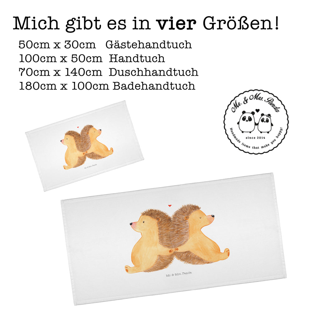 Gäste Handtuch Igel händchenhaltend Gästetuch, Reisehandtuch, Sport Handtuch, Frottier, Kinder Handtuch, Liebe, Partner, Freund, Freundin, Ehemann, Ehefrau, Heiraten, Verlobung, Heiratsantrag, Liebesgeschenk, Jahrestag, Hocheitstag, Igel, Igelliebe, Hand in Hand, Liebesbeweis, große Liebe, Liebesbotschaft, Hochzeit, Lieblingsmensch, Gemeinsamkeit, Love, Geschenk für zwei