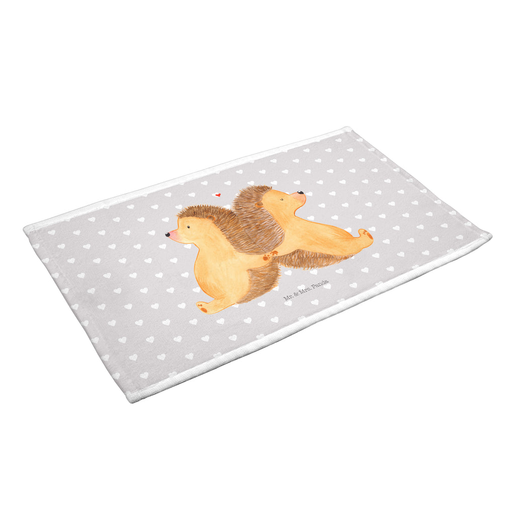 Gäste Handtuch Igel händchenhaltend Gästetuch, Reisehandtuch, Sport Handtuch, Frottier, Kinder Handtuch, Liebe, Partner, Freund, Freundin, Ehemann, Ehefrau, Heiraten, Verlobung, Heiratsantrag, Liebesgeschenk, Jahrestag, Hocheitstag, Igel, Igelliebe, Hand in Hand, Liebesbeweis, große Liebe, Liebesbotschaft, Hochzeit, Lieblingsmensch, Gemeinsamkeit, Love, Geschenk für zwei