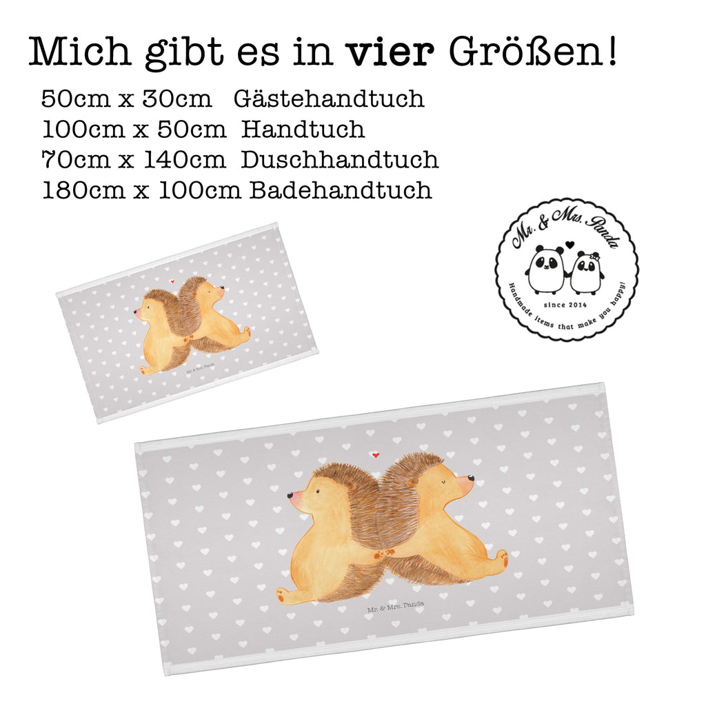 Gäste Handtuch Igel händchenhaltend Gästetuch, Reisehandtuch, Sport Handtuch, Frottier, Kinder Handtuch, Liebe, Partner, Freund, Freundin, Ehemann, Ehefrau, Heiraten, Verlobung, Heiratsantrag, Liebesgeschenk, Jahrestag, Hocheitstag, Igel, Igelliebe, Hand in Hand, Liebesbeweis, große Liebe, Liebesbotschaft, Hochzeit, Lieblingsmensch, Gemeinsamkeit, Love, Geschenk für zwei