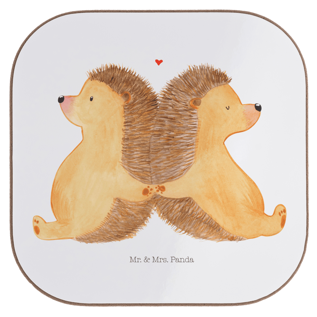 Quadratische Untersetzer Igel händchenhaltend Bierdeckel, Glasuntersetzer, Untersetzer Gläser, Getränkeuntersetzer, Liebe, Partner, Freund, Freundin, Ehemann, Ehefrau, Heiraten, Verlobung, Heiratsantrag, Liebesgeschenk, Jahrestag, Hocheitstag, Igel, Igelliebe, Hand in Hand, Liebesbeweis, große Liebe, Liebesbotschaft, Hochzeit, Lieblingsmensch, Gemeinsamkeit, Love, Geschenk für zwei