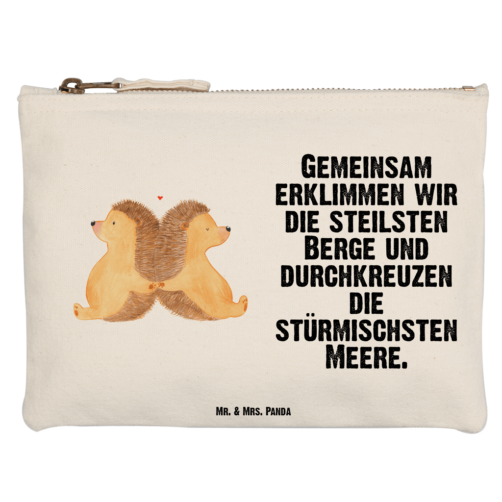 Schminktasche Igel händchenhaltend Schminktasche, Kosmetiktasche, Kosmetikbeutel, Stiftemäppchen, Etui, Federmappe, Makeup, XXL, Schminketui, Kosmetiketui, Schlamperetui, Liebe, Partner, Freund, Freundin, Ehemann, Ehefrau, Heiraten, Verlobung, Heiratsantrag, Liebesgeschenk, Jahrestag, Hocheitstag, Igel, Igelliebe, Hand in Hand, Liebesbeweis, große Liebe, Liebesbotschaft, Hochzeit, Lieblingsmensch, Gemeinsamkeit, Love, Geschenk für zwei
