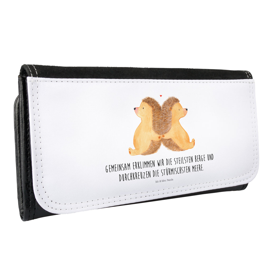 Damen Portemonnaie Igel händchenhaltend Portemonnaie, Portemonee, Geldbörse, Damen, Groß, XXL, Geldbeutel, Portemonnaies, Liebe, Partner, Freund, Freundin, Ehemann, Ehefrau, Heiraten, Verlobung, Heiratsantrag, Liebesgeschenk, Jahrestag, Hocheitstag, Igel, Igelliebe, Hand in Hand, Liebesbeweis, große Liebe, Liebesbotschaft, Hochzeit, Lieblingsmensch, Gemeinsamkeit, Love, Geschenk für zwei