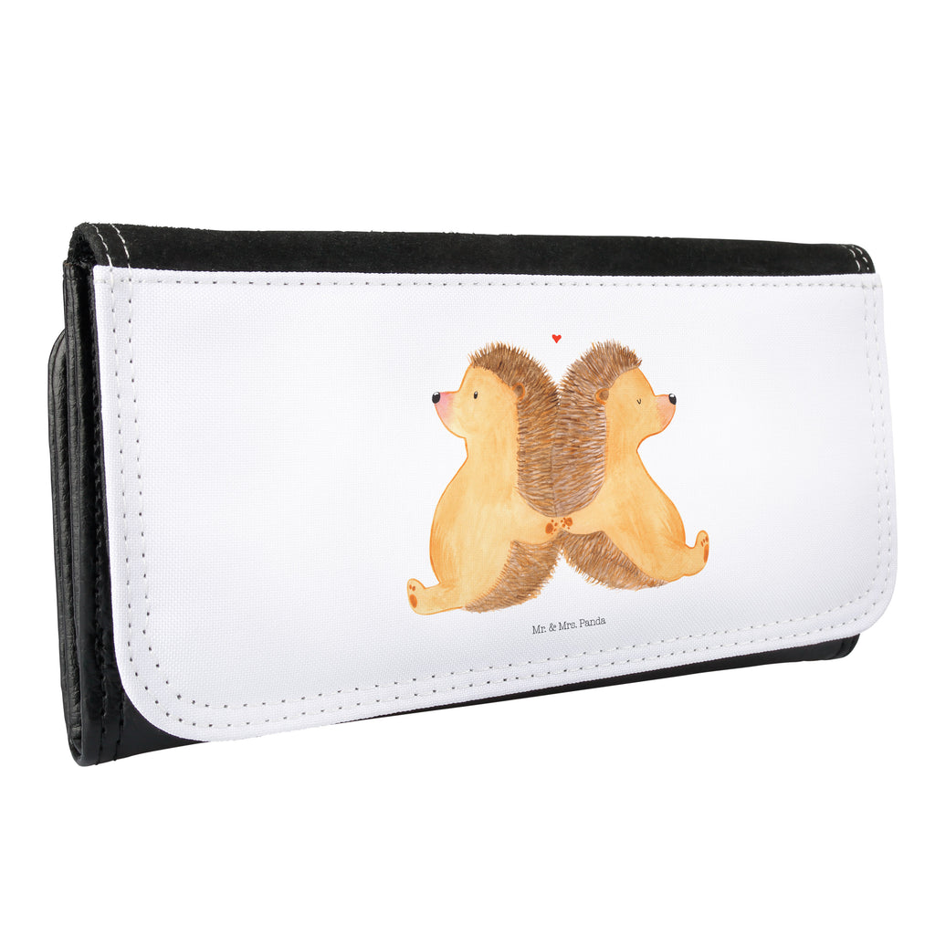 Damen Portemonnaie Igel händchenhaltend Portemonnaie, Portemonee, Geldbörse, Damen, Groß, XXL, Geldbeutel, Portemonnaies, Liebe, Partner, Freund, Freundin, Ehemann, Ehefrau, Heiraten, Verlobung, Heiratsantrag, Liebesgeschenk, Jahrestag, Hocheitstag, Igel, Igelliebe, Hand in Hand, Liebesbeweis, große Liebe, Liebesbotschaft, Hochzeit, Lieblingsmensch, Gemeinsamkeit, Love, Geschenk für zwei