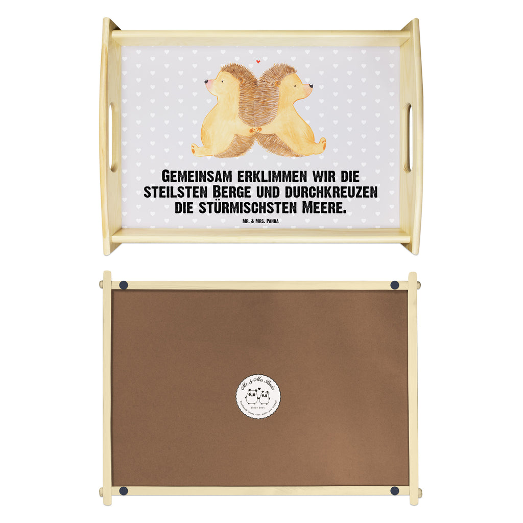 Serviertablett Igel händchenhaltend Tablett, Holztablett, Küchentablett, Dekotablett, Frühstückstablett, Liebe, Partner, Freund, Freundin, Ehemann, Ehefrau, Heiraten, Verlobung, Heiratsantrag, Liebesgeschenk, Jahrestag, Hocheitstag, Igel, Igelliebe, Hand in Hand, Liebesbeweis, große Liebe, Liebesbotschaft, Hochzeit, Lieblingsmensch, Gemeinsamkeit, Love, Geschenk für zwei
