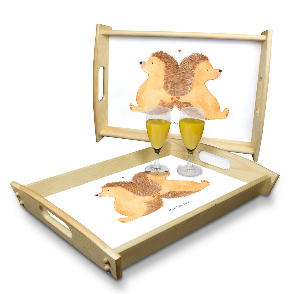 Serviertablett Igel händchenhaltend Tablett, Holztablett, Küchentablett, Dekotablett, Frühstückstablett, Liebe, Partner, Freund, Freundin, Ehemann, Ehefrau, Heiraten, Verlobung, Heiratsantrag, Liebesgeschenk, Jahrestag, Hocheitstag, Igel, Igelliebe, Hand in Hand, Liebesbeweis, große Liebe, Liebesbotschaft, Hochzeit, Lieblingsmensch, Gemeinsamkeit, Love, Geschenk für zwei